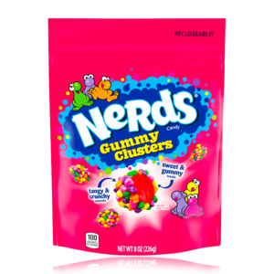 Nerds Gummy Clusters Large Bag 226g