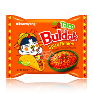 Buldak (Samyang) Ramen Noodles Hot Chicken Taco 135g