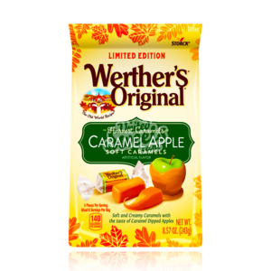 No Gift Boxes Cards: Werther's Original Caramel Apple Soft Caramels (Limited Edition) 243g