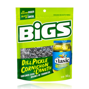 Dated Damage 2: DATED-Bigs Sunflower Seeds Dill Pickle 152g (BEST BEFORE: 14/01/2026)