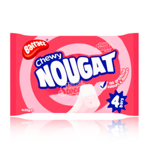 Products: Barratt Chewy Nougat Bar 4PK 140g (UK MADE)
