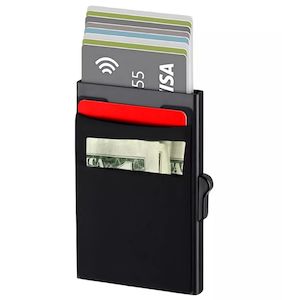 Mini Pop Up Card Case Credit Card Holder Men's Wallet