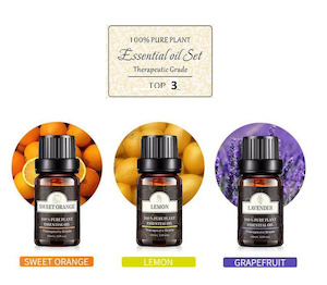 Home Appliances: 100% Pure Plant Extraction 10ml Essential Oil Set for Humidifier