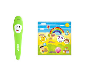 Preschool Learning Toddler Book n Smart Talking Y-Pen, Toy for Kids