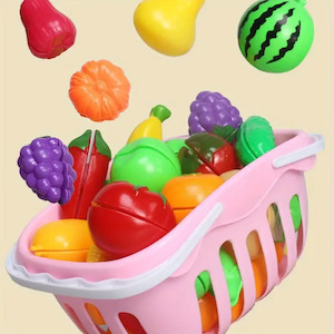 Tv Entertainment: New 17pc Mini Kitchen Fruit Set Toys for Kids