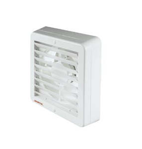 MANROSE 150MM AXIAL AUTO SHUTTER WALL OR CEILING FAN WITH TIMER