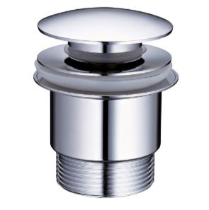 Vanities: NEWTECH EVOKE 2-PIECE 40MM TOP FIX BATH WASTE WITHOUT OVERFLOW - 7 COLOURS