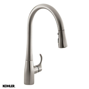 All: Simplice Pull Down Kitchen Mixer - 3 Colour Options