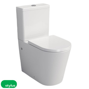Toilet Suites: Origin Back to Wall Rimless Toilet Suite