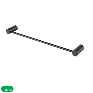 Accessories: Basis Hand Towel Rail - Black