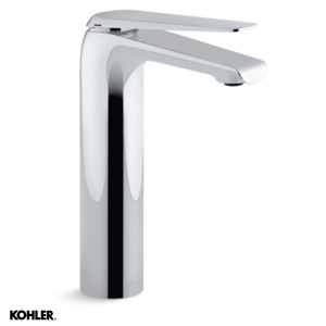 Basin Taps Mixers: Avid Tall Basin Mixer - Polished Chrome