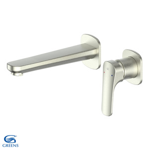 Tapware: Upland Wall Basin Mixer - 5 Colour Options