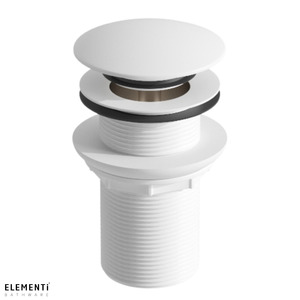 Elementi: Basin Clicker Waste 32mm No Overflow - 5 Colour Options