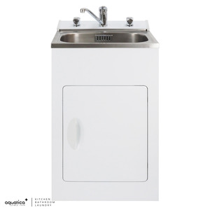Laundry Tub Door Model with Centre Mixer 560mm