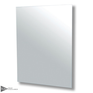 Polished Edge Rectangle Mirror with Hidden Fittings (Mirrox) - 12 Size Options