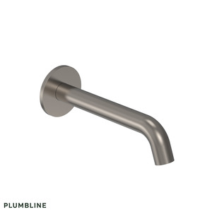 Bathroom 1: Plumbline Tube Wall Mount Bath Spout - 5 Colour Options