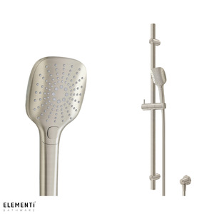 Elementi Splash Plus Square Slide Shower 3 Function - 4 Colour Options