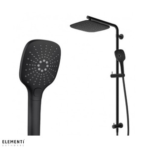 Elementi Splash Plus Square Column Shower 3 Function - 4 Colour Options