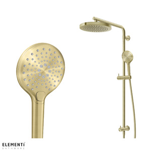 Bathroom 1: Elementi Splash Plus Round Column Shower 3 Function - 5 Colour Options