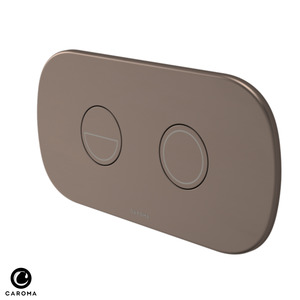 Toilet: Caroma Contura II Invisi-Series II Round Dual Flush Button Panel - Available in 3 Colours