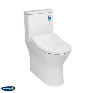 Englefield: Englefield Tivoli Integrated Toilet Suite with D-Shape Bidet Seat