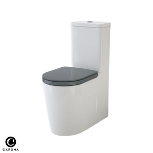 Toilet Suites: Caroma Liano Cleanflush Easy Height Wall Faced Suite (with GermGard)