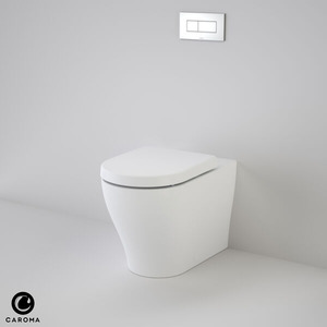 Caroma Luna Cleanflush Invisi Series II Wall Faced Toilet Suite