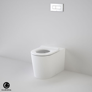 Toilet: Caroma Liano Junior Cleanflush Invisi Series II Wall Faced Toilet Suite