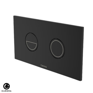 Caroma Invisi Series II Round Dual Flush Plate & Buttons (Metal) - Available in 7 Colours