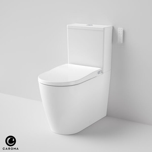Toilet: Caroma Urbane II Bidet Cleanflush Wall Faced Close Coupled Toilet Suite (with GermGard)