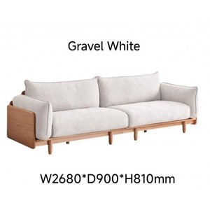 Solid Oak Sofa