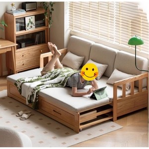 Products: Seattle Solid Oak Sofa Bed