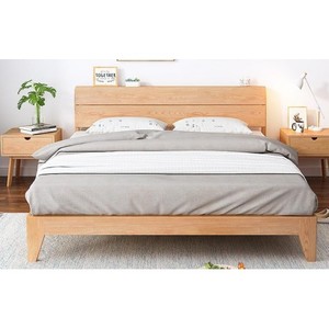 Products: Berlin Solid Oak Queen Size bed