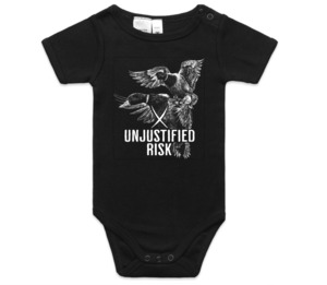 Mallard Ducks Cupped Up Infant Onesie - Unjustified Risk