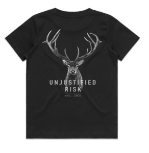 Unjustified Risk Kids Red Stag T-Shirt - Unjustified Risk