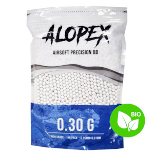 Bbs Gas Co2 Lube: Alopex - Airsoft 6mm Biodegradable BB 0.30g - 1Kg Pack