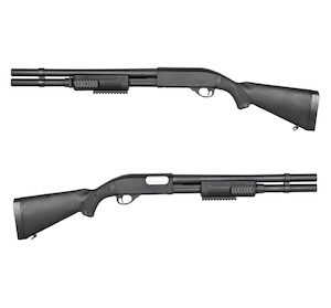 Spring Shotgun: A&K - SXR 004 Spring Pump Action Shotgun
