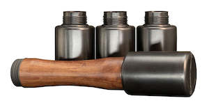 Hand Grenades: Thunder B CO2 Sound WWII Type 98 Style Stick Hand Grenade 3pcs Shell Complete Set