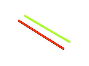Sight: CowCow Red & Green Fibre Optic Rod - 2mm