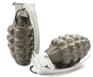 Bb Loader: G&G Mock MK-2 Hand Grenade Shape BB Loader
