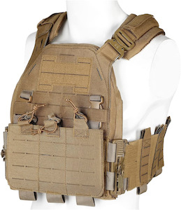 Vest: Quick Detach Tactical Plate Carrier - Type B - Tan