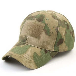 Cap Hats: TACTICAL CAMO CAP VELCRO - ATFG