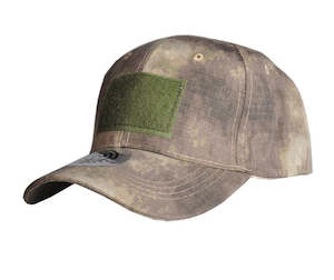 Cap Hats: TACTICAL CAMO CAP VELCRO - AT