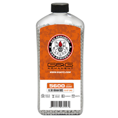 Bbs Gas Co2 Lube: G&G Perfect BBs 0.30g (5600 Pellets) (Grey)