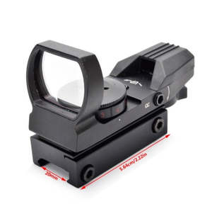 Scope Red Dot: Airsoft - Tactical Red/Green Dot Sight 1x22mm