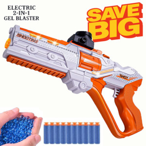 Gel Blaster Electric Hybrid Pistol (Gel Blaster x Dart Gun)