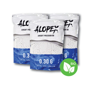 Alopex - Airsoft 6mm Biodegradable BB 0.30g - 3Kg Pack