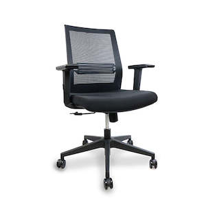 Rio Black Mesh Chair