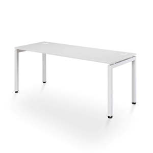 Rapid Dispatch Standing Fixed Height Desks: Ultimo Metal Frame Standard Leg Desk
