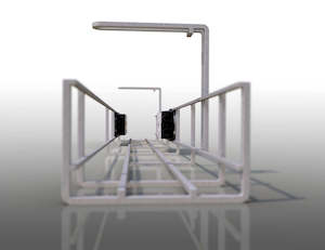 Wire cable management basket